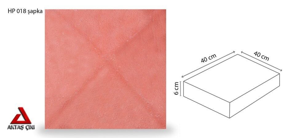 Gri Kolon Şapkası 40x40*6 cm