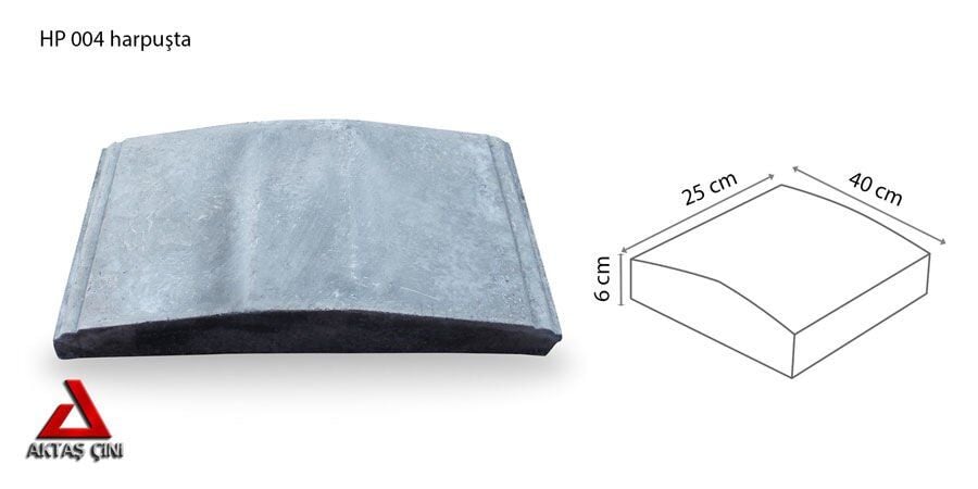 Harpuşta 40x25x*6 cm