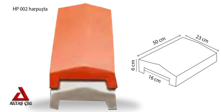 Geçmeli Harpuşta 50x23*6 cm