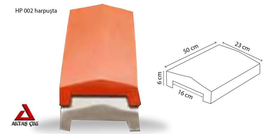 Geçmeli Harpuşta 50x23*6 cm