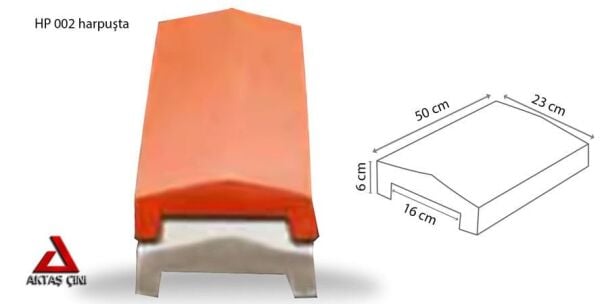 Geçmeli Harpuşta 50x23*6 cm