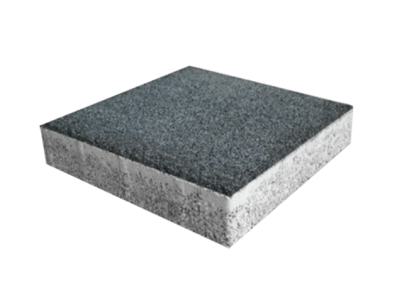 Siyah Kumlamalı Parke Taşı 40x40 | Şık Dış Mekan Zemini