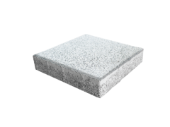 Beyaz Kumlamalı Parke Taşı 20x20x8 cm | Kaydırmaz Zemin Çözümü