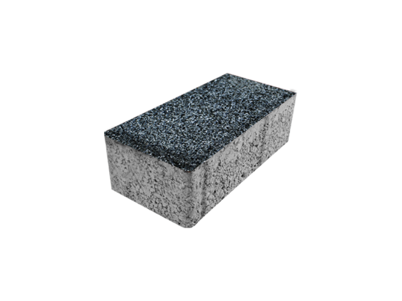 Siyah Kumlamalı Prizma Parke Taşı 10x20*8 cm