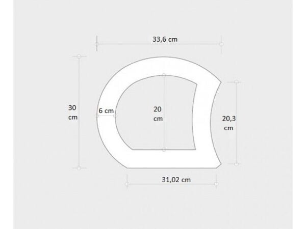 Kırmızı Çizgili Çiçeklik Şev Taşı