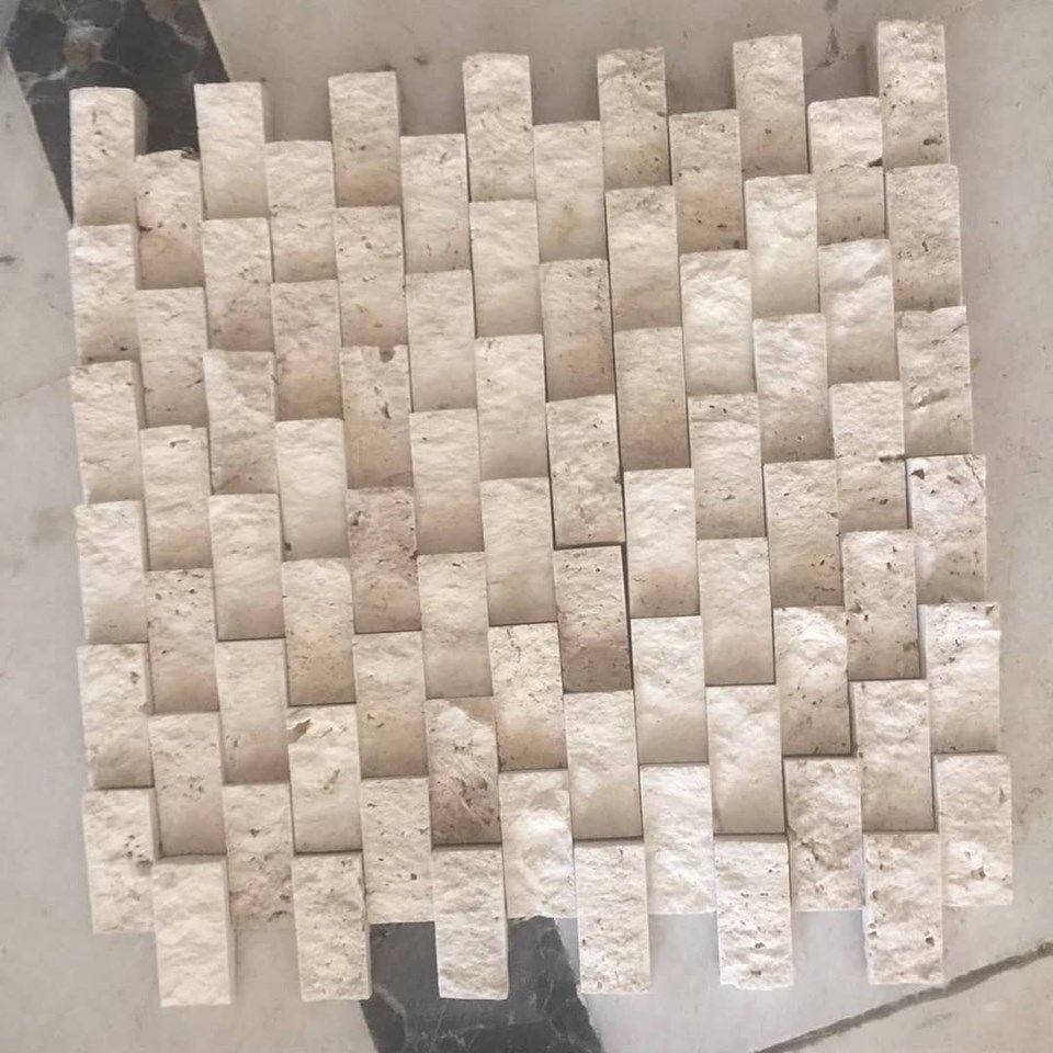 TRUVA 23X48 Patlatma Taş Doğal Taş Kaplama