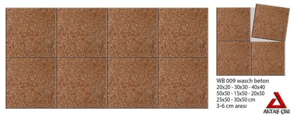 Wash Beton Kahverengi