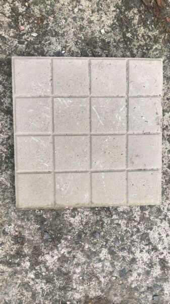 16LI Dama Karo Yer Taşı (30x30cm Kırmızı)