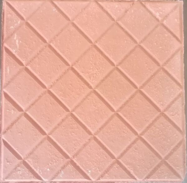 Kırmızı Baklava Desenli Karo Taş (30x30 cm)