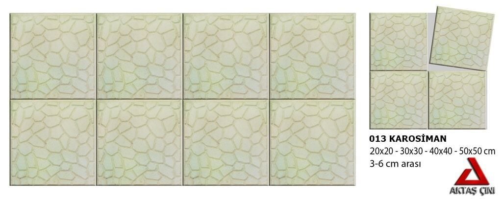 Petek Desenli Tretuvar Karo