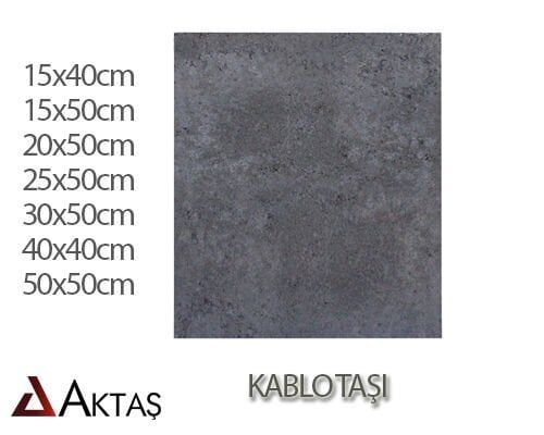 Aktaş Kablotaşı 7x40x14 cm | Dayanıklı ve Şık Kablo Koruması