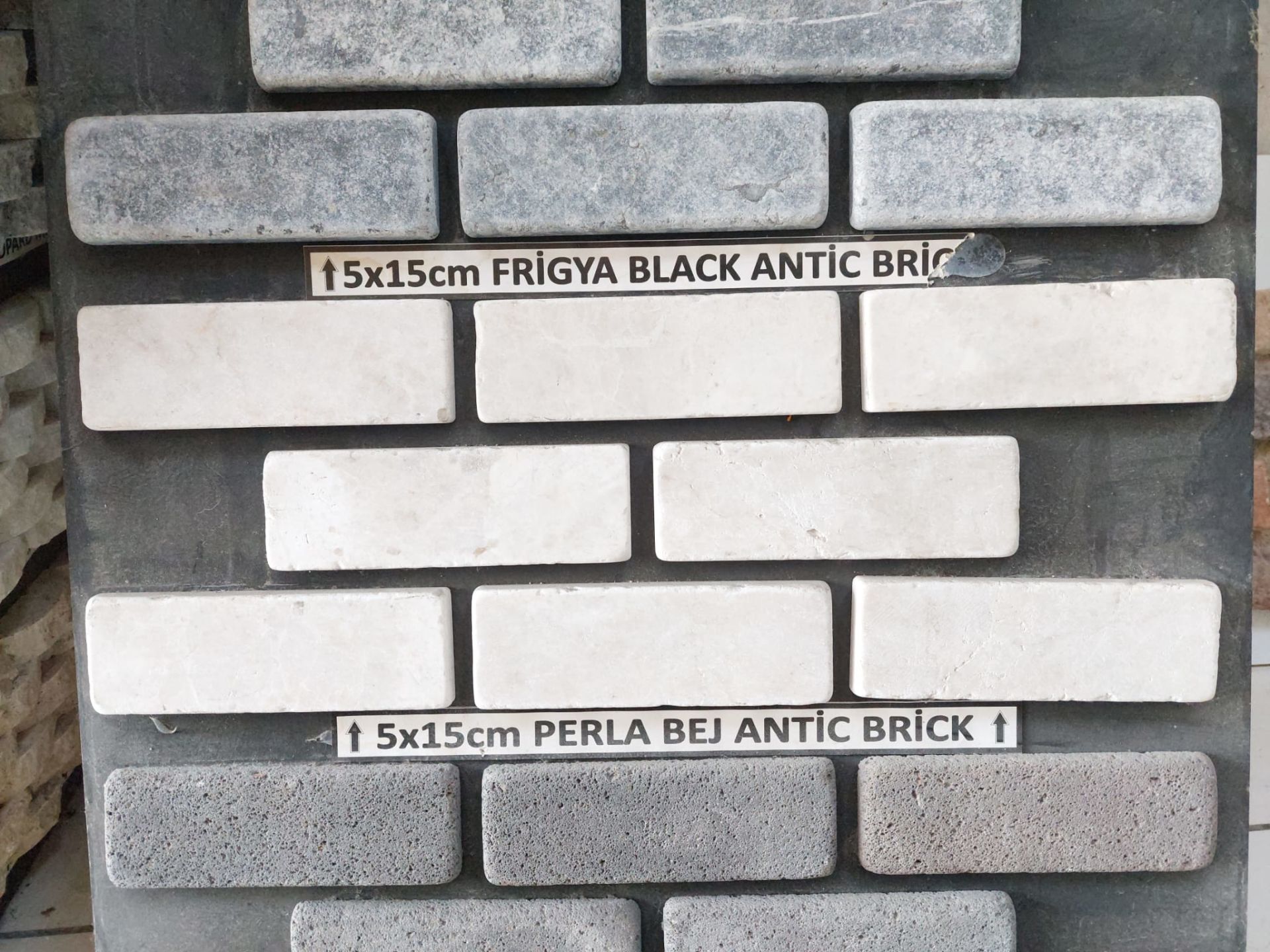 Perla Bej Antik Taş Tuğla