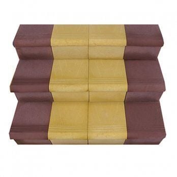 Zarif Adımlar İkili Renk Beton Basamak