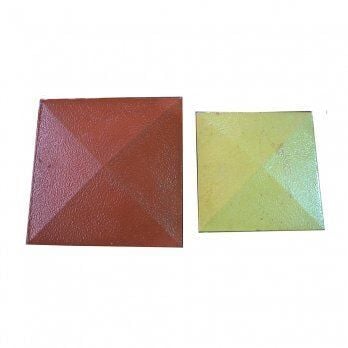 Desenli Büyük Kolon Şapkası