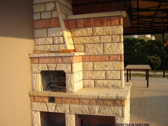 KANDIRA TAŞI-ÜNYE TAŞI KARIŞIK TEZGAHLI BARBEKÜ