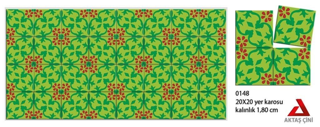 Sıkı Desenli Yer Karosu