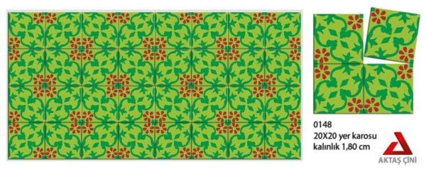 Sıkı Desenli Yer Karosu