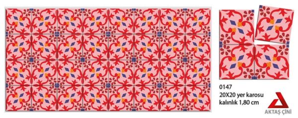 Kriesha Desenli Yer Karosu