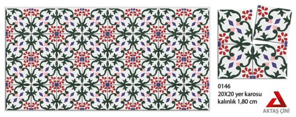 Ilımlı Desenli Yer Karosu