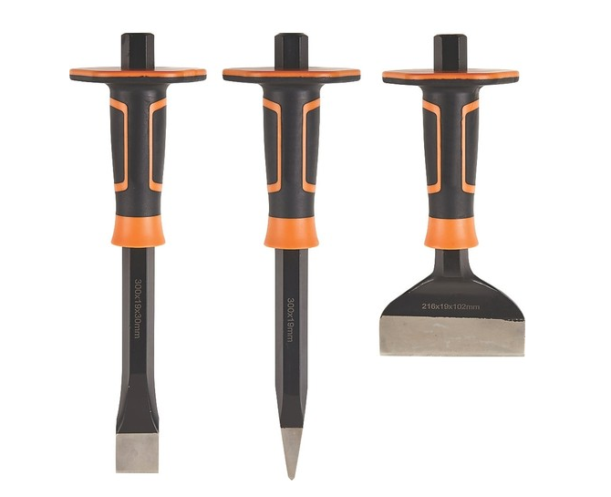 Profesyonel Murç Keski Set Darbe Korumalı Sivri Uzun Geniş Ağız Kesi Murç Plastik Kauçuk Korumalı