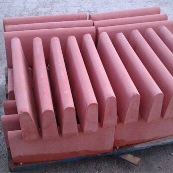 Dekor Taşı 50x21x7 cm Çift Taraflı Bordür Taşı