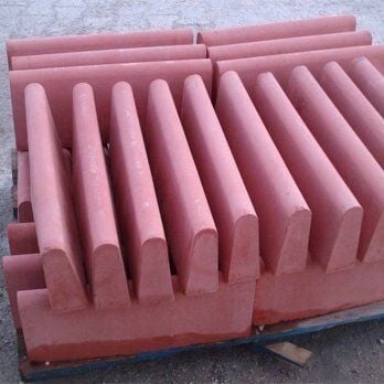 Dekor Taşı 50x21x7 cm Çift Taraflı Bordür Taşı