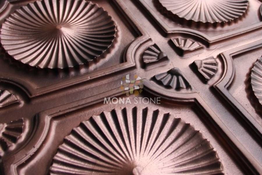 Mona Stone Bakır Renkli 3D Duvar Paneli