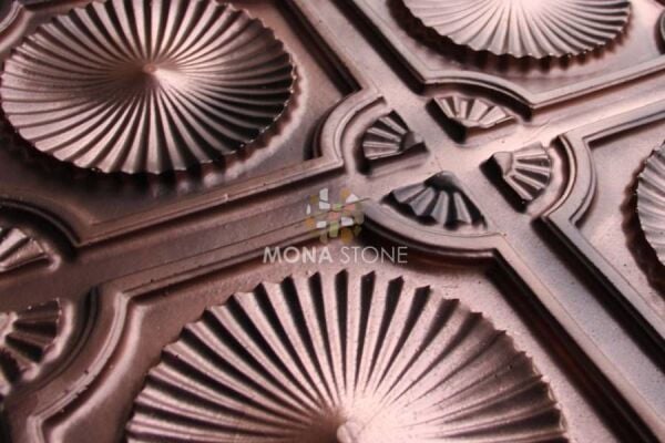 Mona Stone Bakır Renkli 3D Duvar Paneli