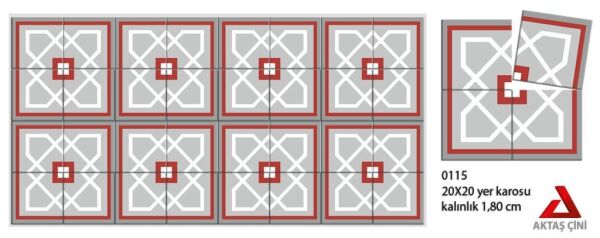 Selçuk El Yapımı Karo