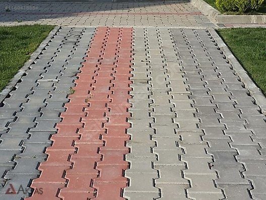 Kırmızı Kilit Taşı 6 Cm İstanbul Fiyatları | Dayanıklı Zemin