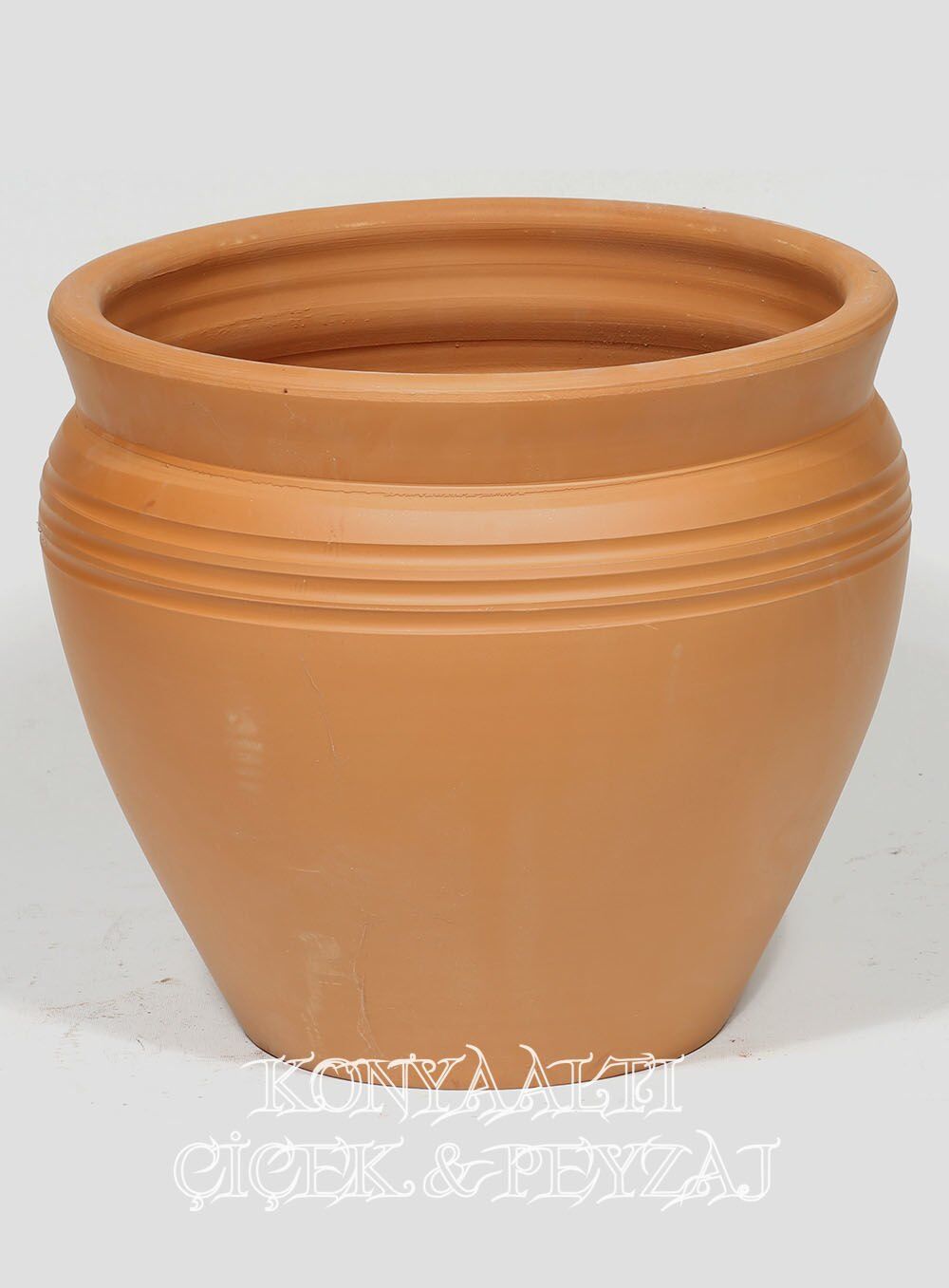 Klasik Toprak Saksı (Ham)