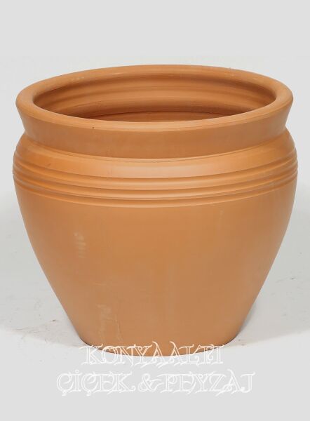 Klasik Toprak Saksı (Ham)