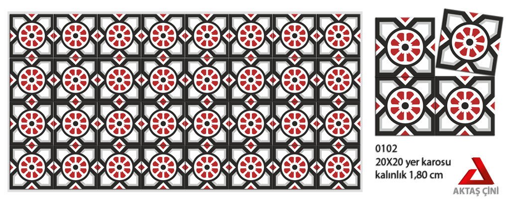 İlker Desenli Karo