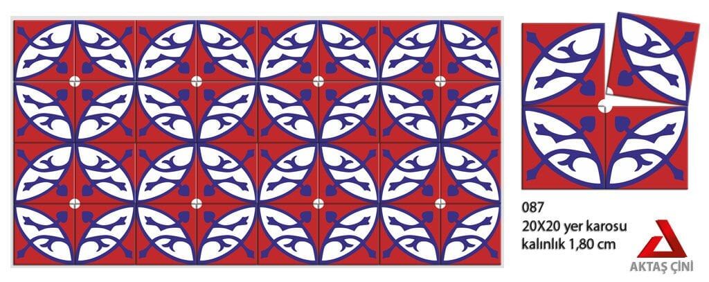 Zedazeni Desenli Karo