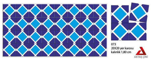 Portekiz Desenli Karo