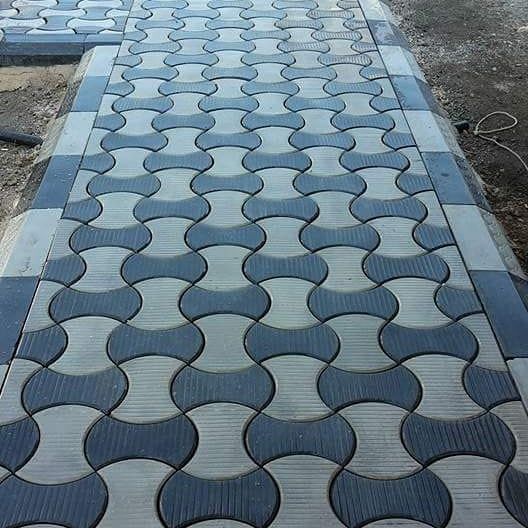 Dekoratif Ay Parke Taşı (Güneş veya Ay Formlu Geçmeli Zemin Parkesi)