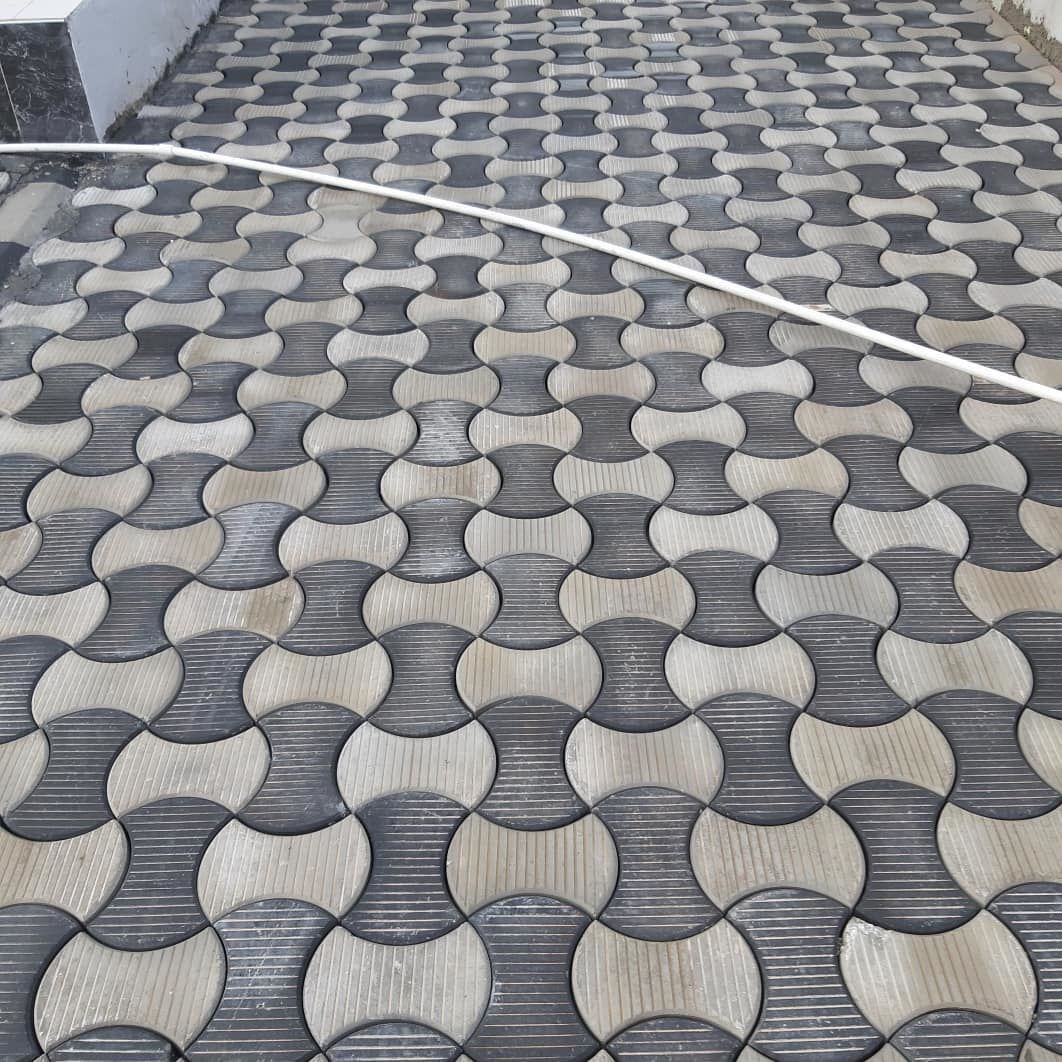 Dekoratif Balık Sırtı Parke Taşı (Estetik Dalgalı Desenli Zemin Kaplaması)