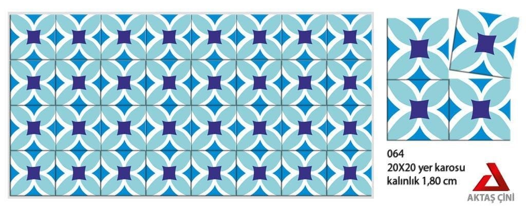 Şahika Desenli Karo