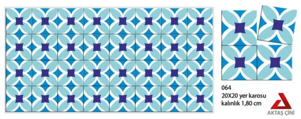 Şahika Desenli Karo