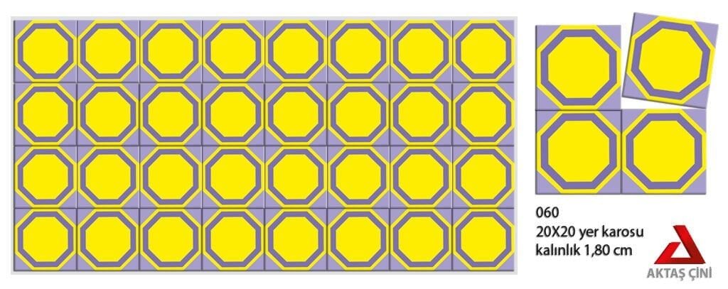 Beşikdağ Desenli Karo