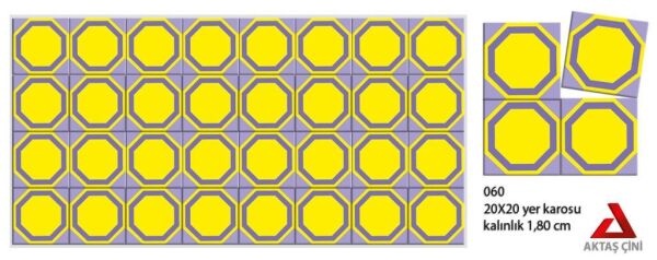 Beşikdağ Desenli Karo