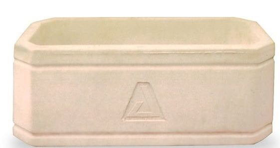 Saksı 10 80x40 | Modern Beton Saksı | Peyzaj Saksı Modeli