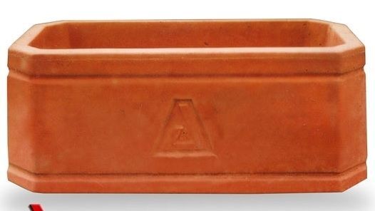 Saksı 08 80x40 | Modern Beton Saksı | Peyzaj Saksı Modeli