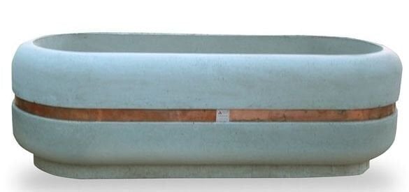 Saksı 02 200x80 cm | Modern Peyzaj Saksısı | Dış Mekan Beton Saksı