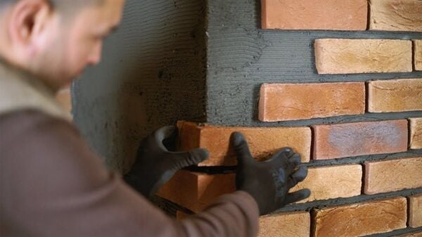 STONEWRAP Kültür Tuğlası Uygulaması İç Cephe Tuğlası