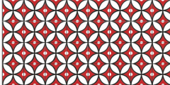 Goul Desenli Karo