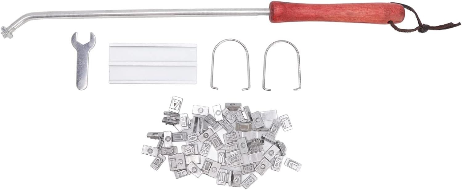 Yinuoday 55 Harfli Biftek Ütüleme Demiri