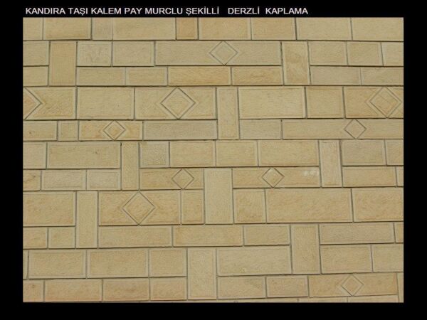 kandıra taş,Çıta derzli kaplama