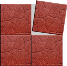 Kayrak Karo 30x30x3 cm Kırmızı