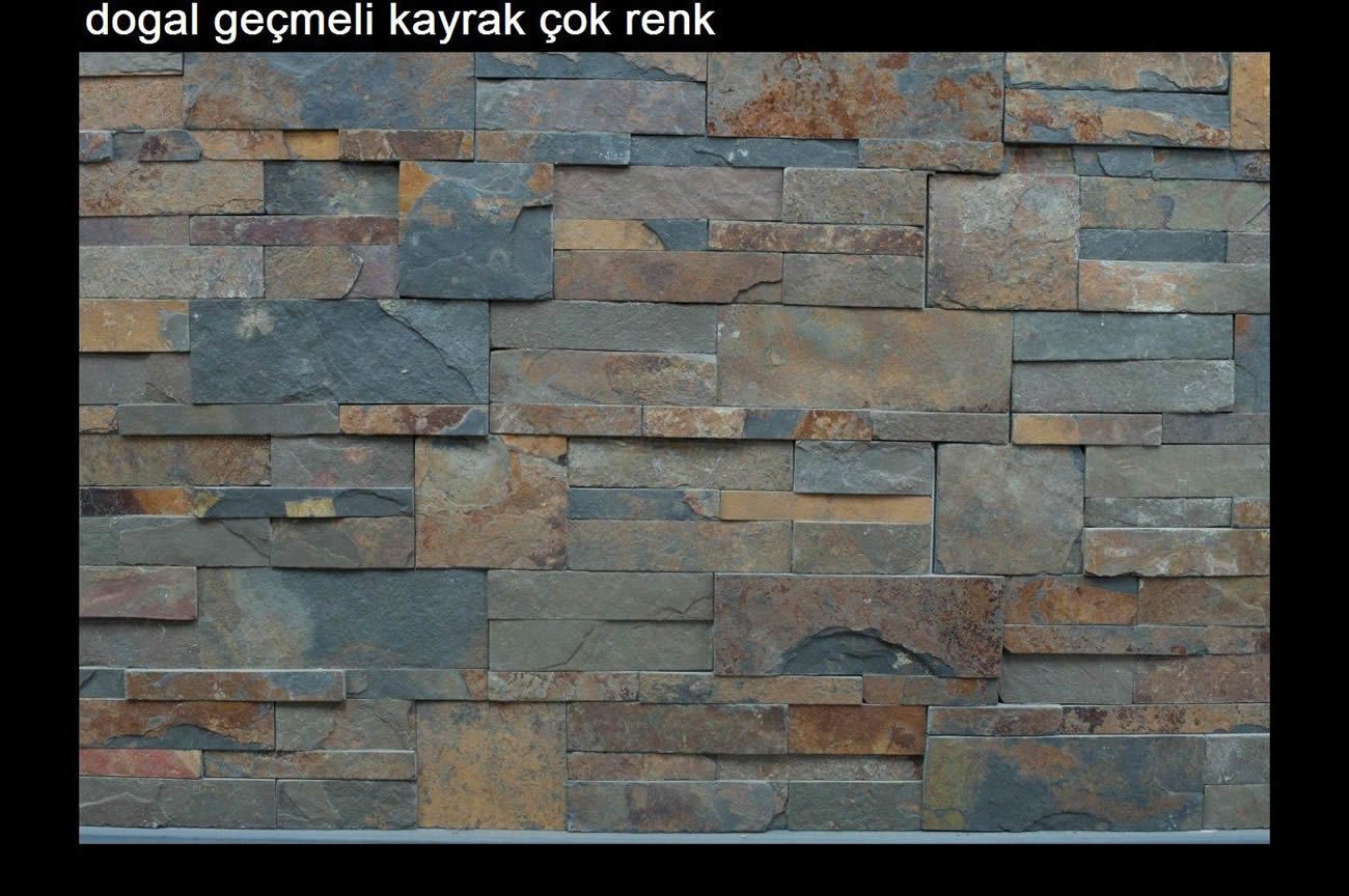Geçmeli kayrak rengarenk